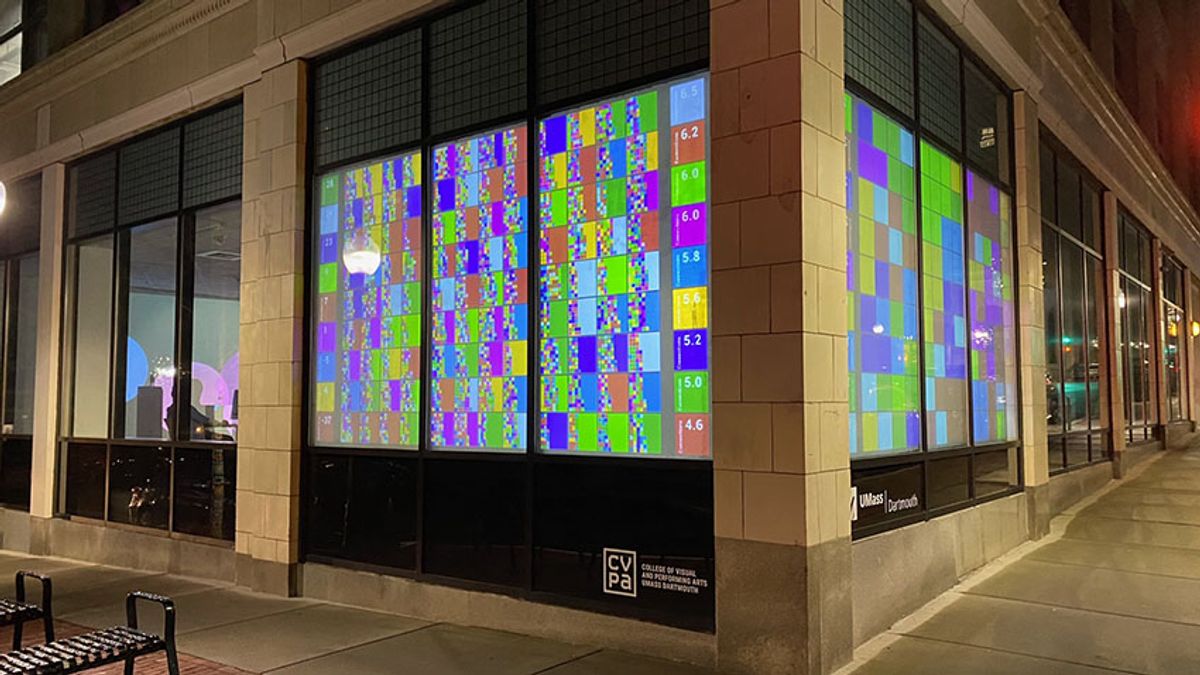 Swain Studio outside view of installation