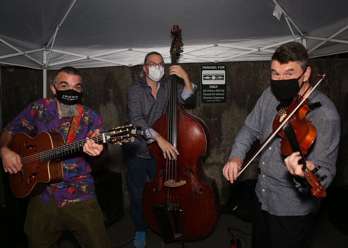 The Hot Club Cheese Roll jazz band