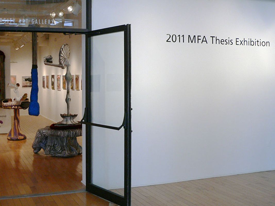 2011 MFA Exhibition Space