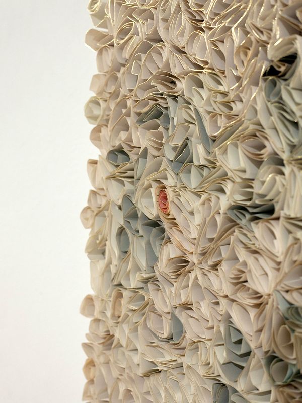 Wendy 2017 Wendy Wahl: ConTexts Paper in 2D and 3D, 2015 (detail)