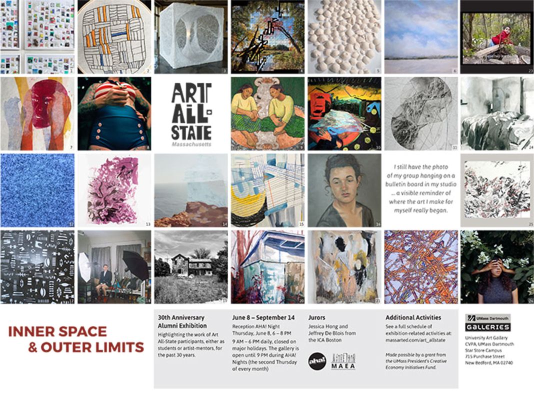 Inner Space & Outer Limits Gallery Postcard