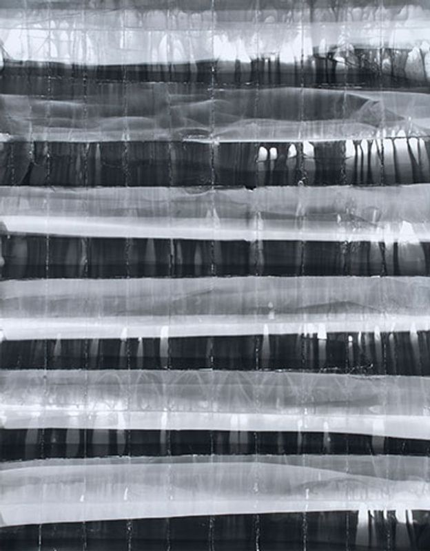 Amanda Means: Folded and Crushed 1 2015 Gelatin silver