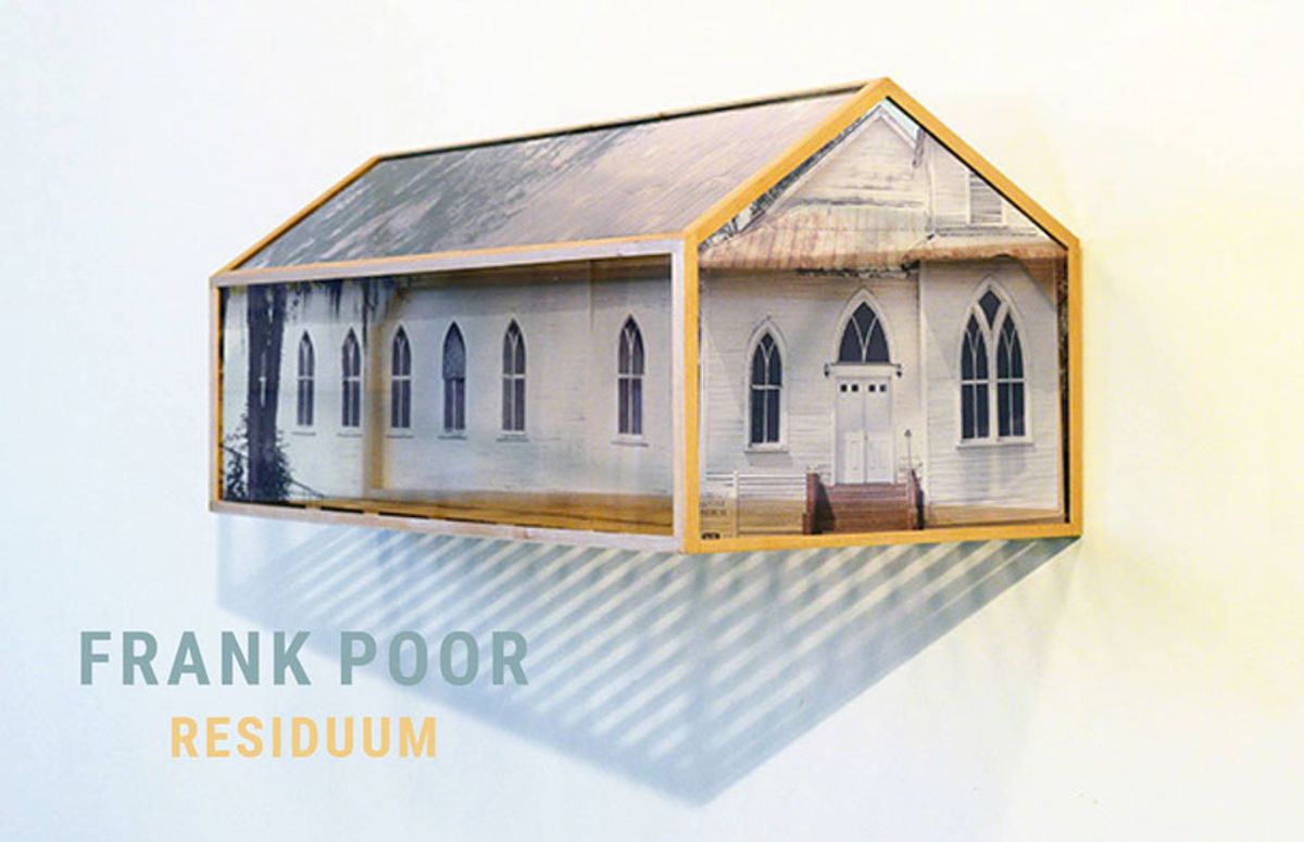 Frank Poor: Residuum exhibition postcard front