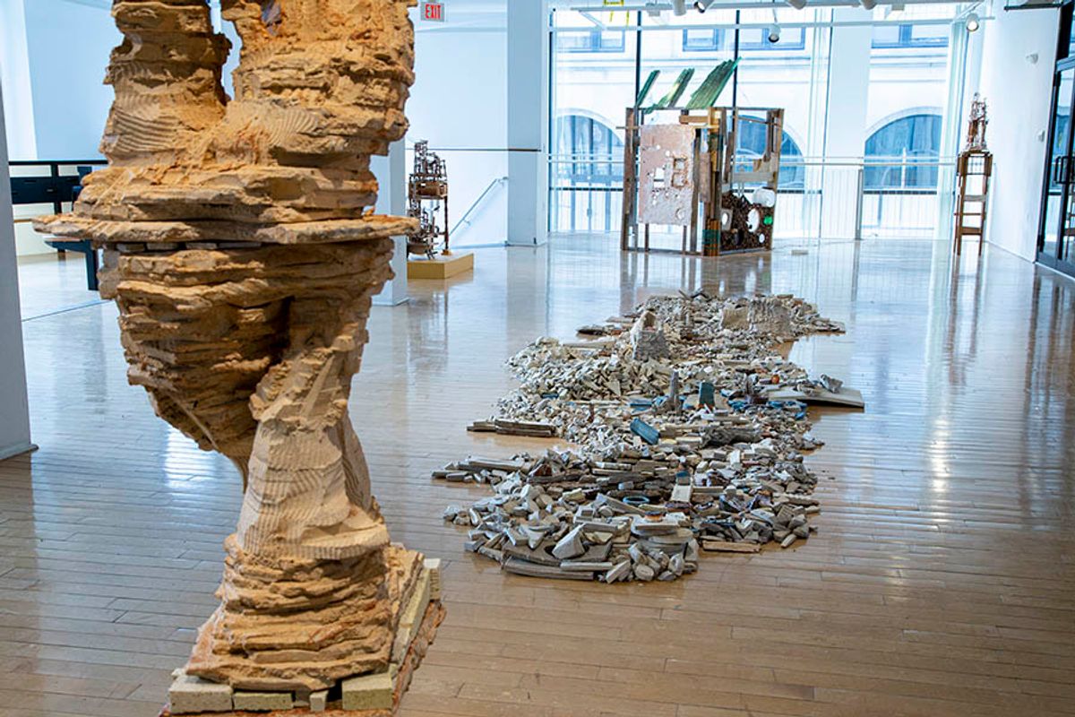 Installation view of the MFA Thesis Exhibition