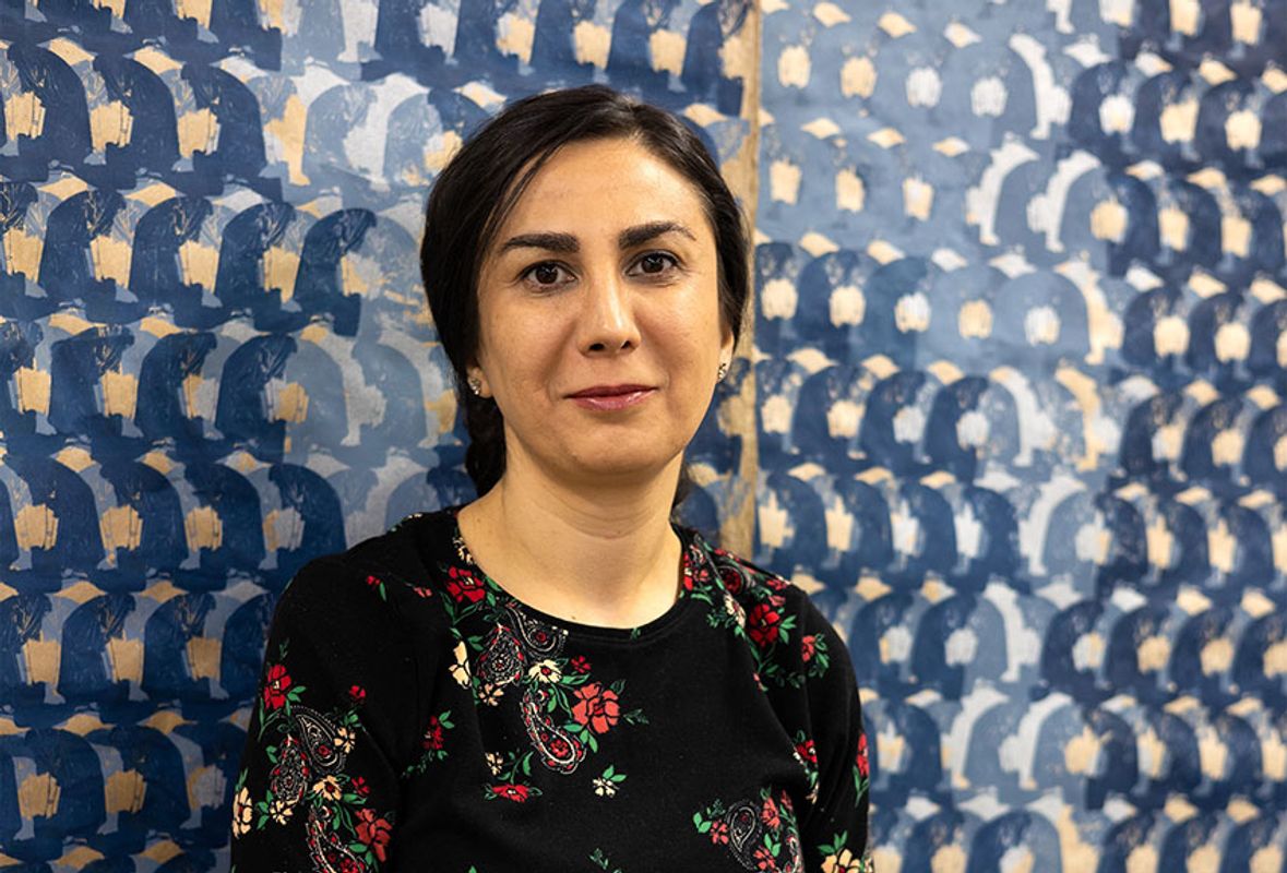 Azin Majooni portrait, photo by Chris Diani