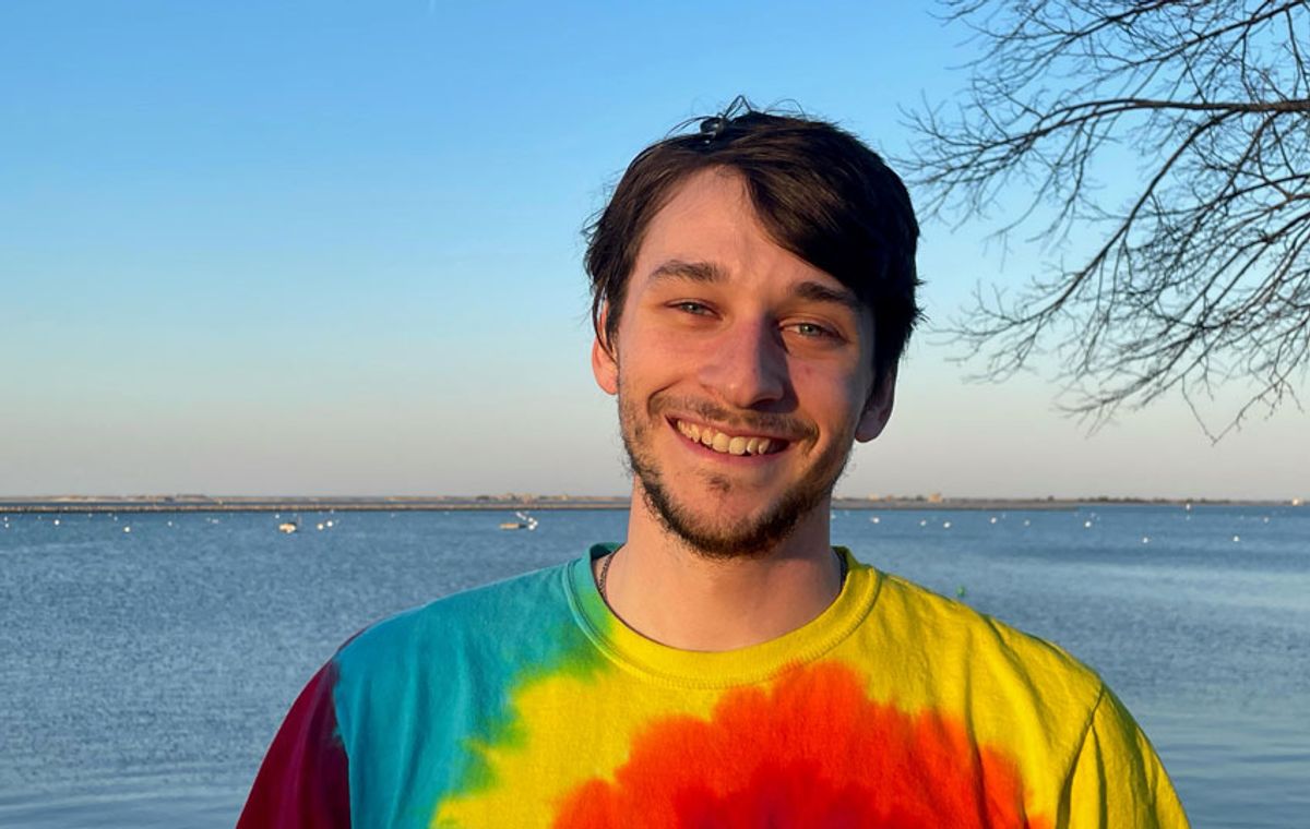 Portrait of Dylan Kaplowitz in Fall River.