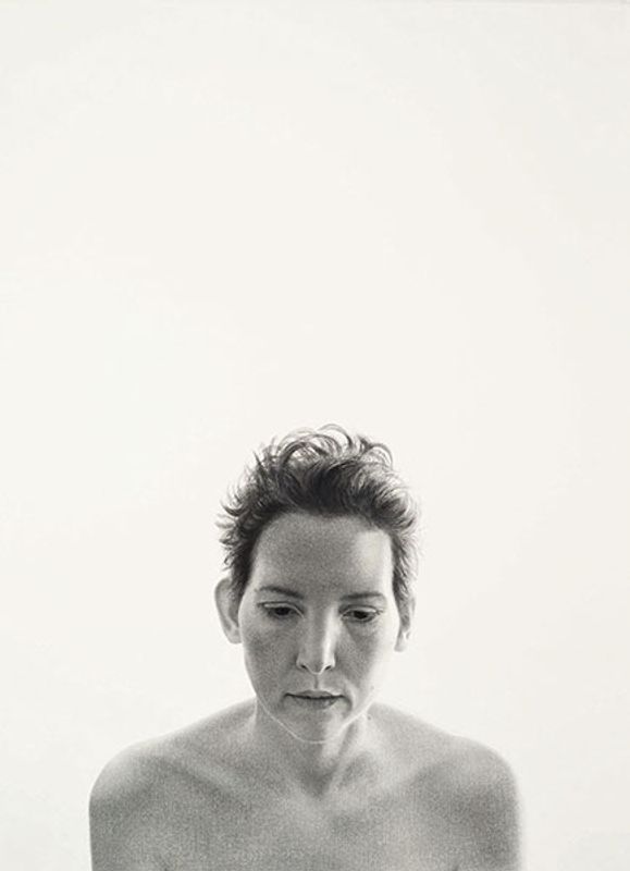 Elena Peteva, “Light”, charcoal, Conte and acrylic on paper, 30” x 22”, 2017