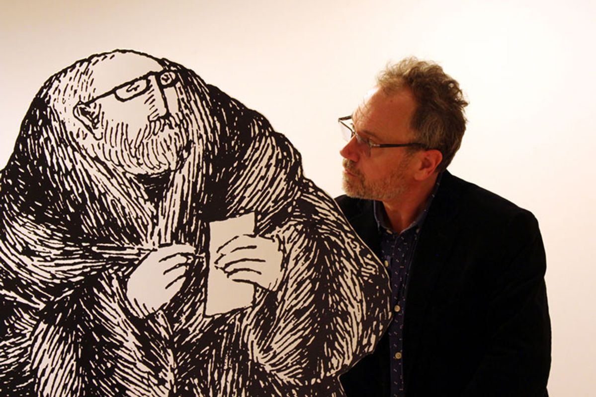 James Edwards with Edward Gorey Illustration