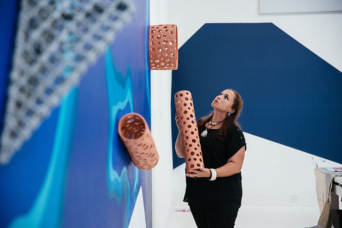 Courtney M. Leonard - Robert Rauschenberg Residency #39, Captiva Island, Florida | July 2019. Photo Credit: Mark Poucher