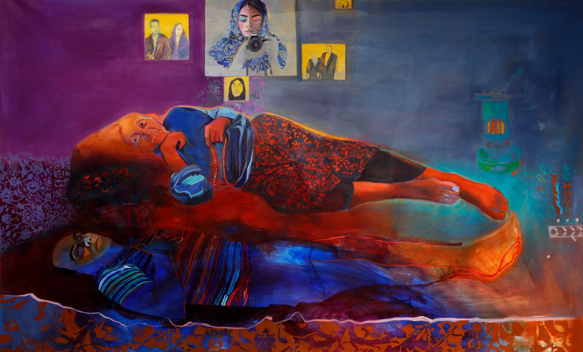 Painting by Shabnam Jannesari