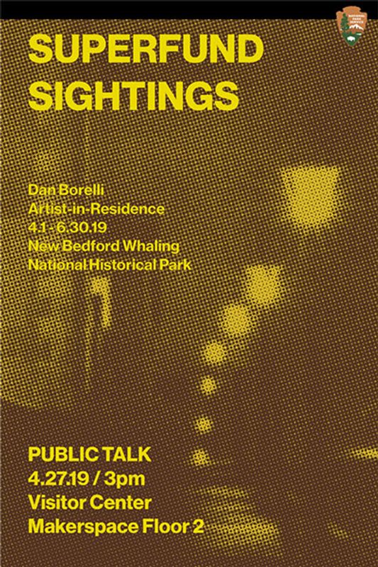 Dan Borelli Superfund Sightings NPS poster