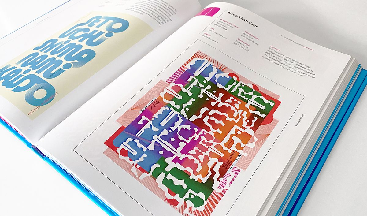 Michelle Bowers recognized by the Type Directors Club