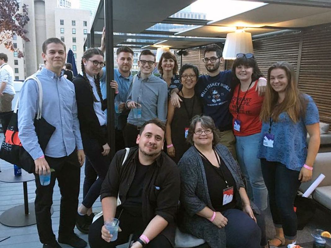Faculty and students at TypeCon2017