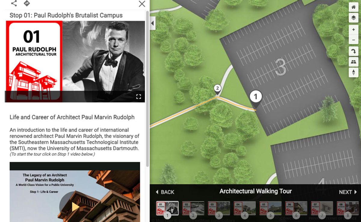 Paul Rudolph Virtual Tour screenshot