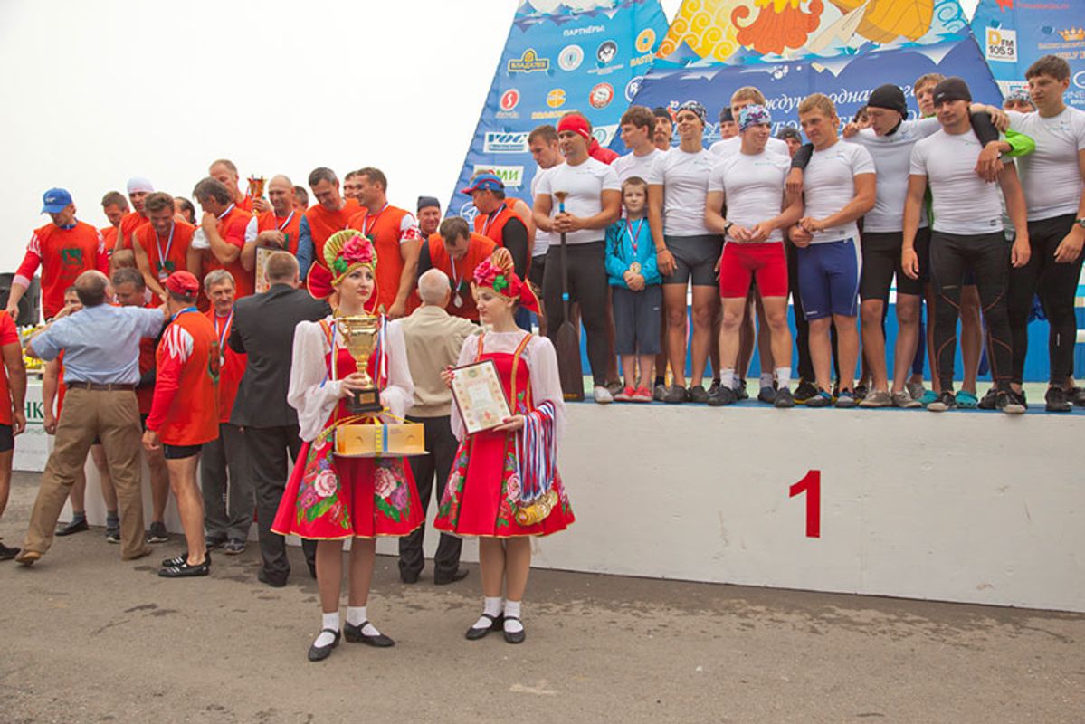 Dragonboat Race Award Ceremony, 2011, Archival ink jet print, 36 x 24 inches
