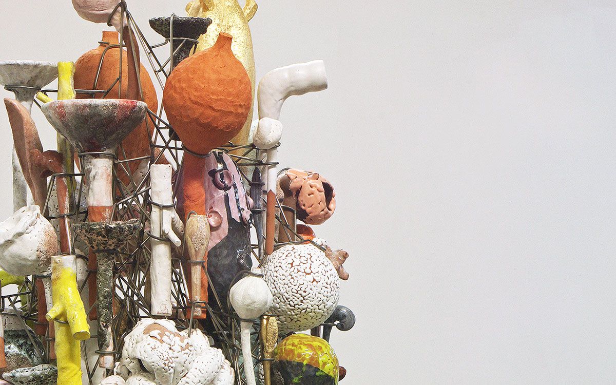 David Hicks, Poly Structure (detail), 2017-2020, 89
