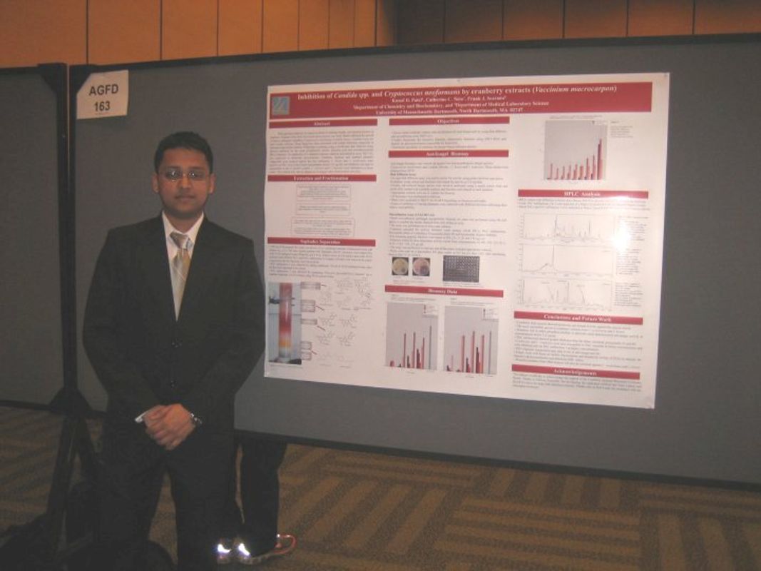 Kunal Patel Poster Session San Francisco ACS Meeting 2010 