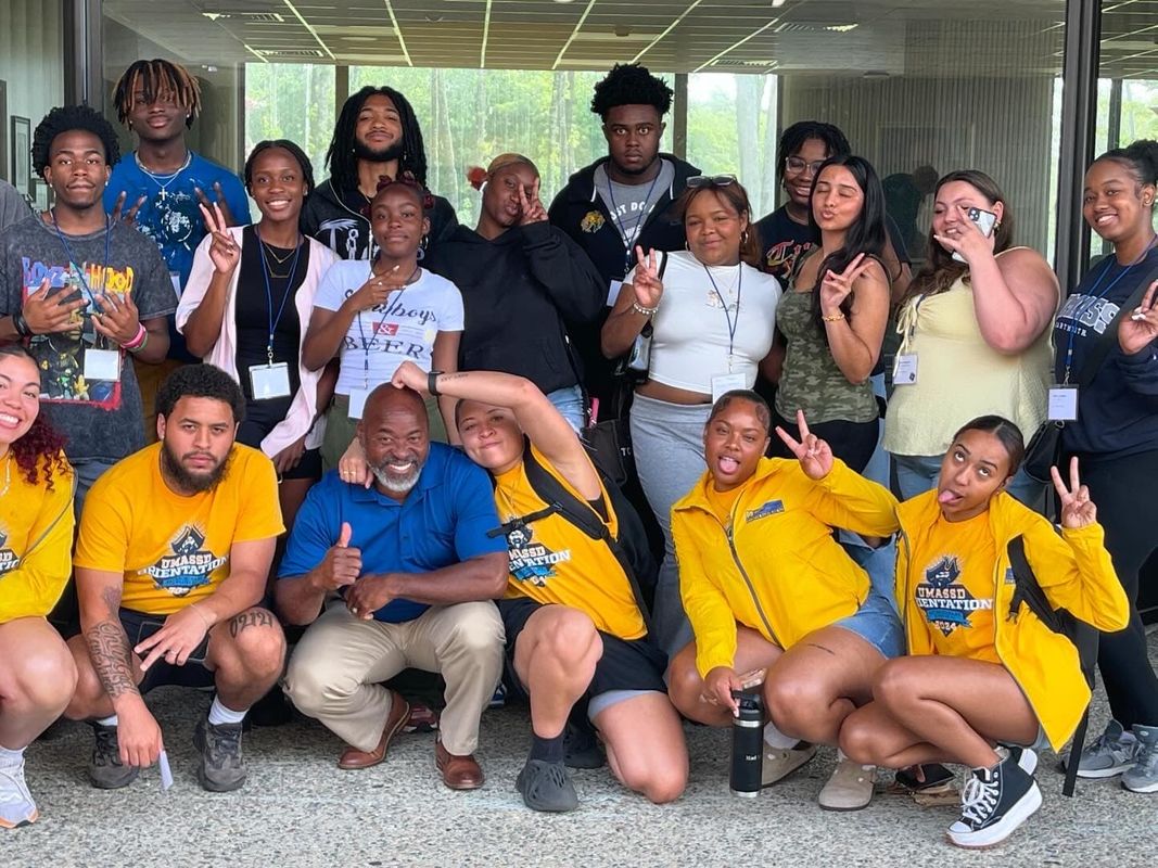 Frederick Douglass Unity House Orientation leaders and Dr. Mo