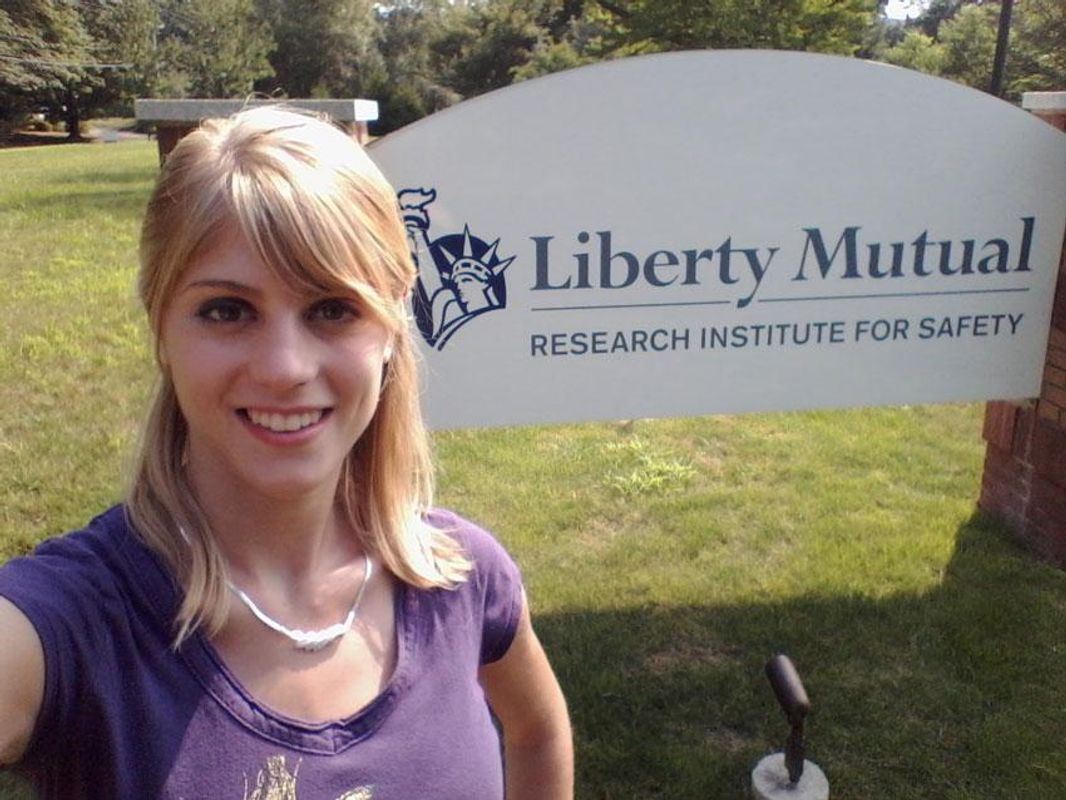 Carolyn McQillan '15, Graphic Design, internships & graphic designer position at Liberty Mutual