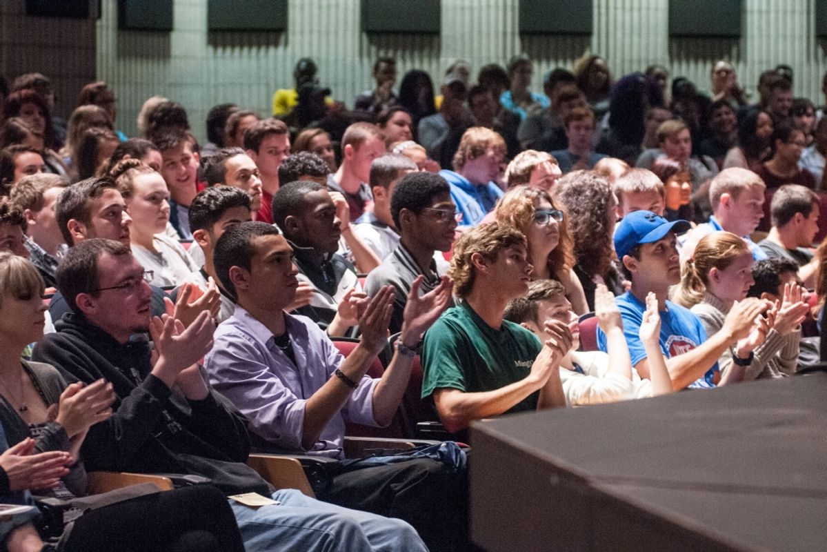 Convocation 2016 - Students in attendance