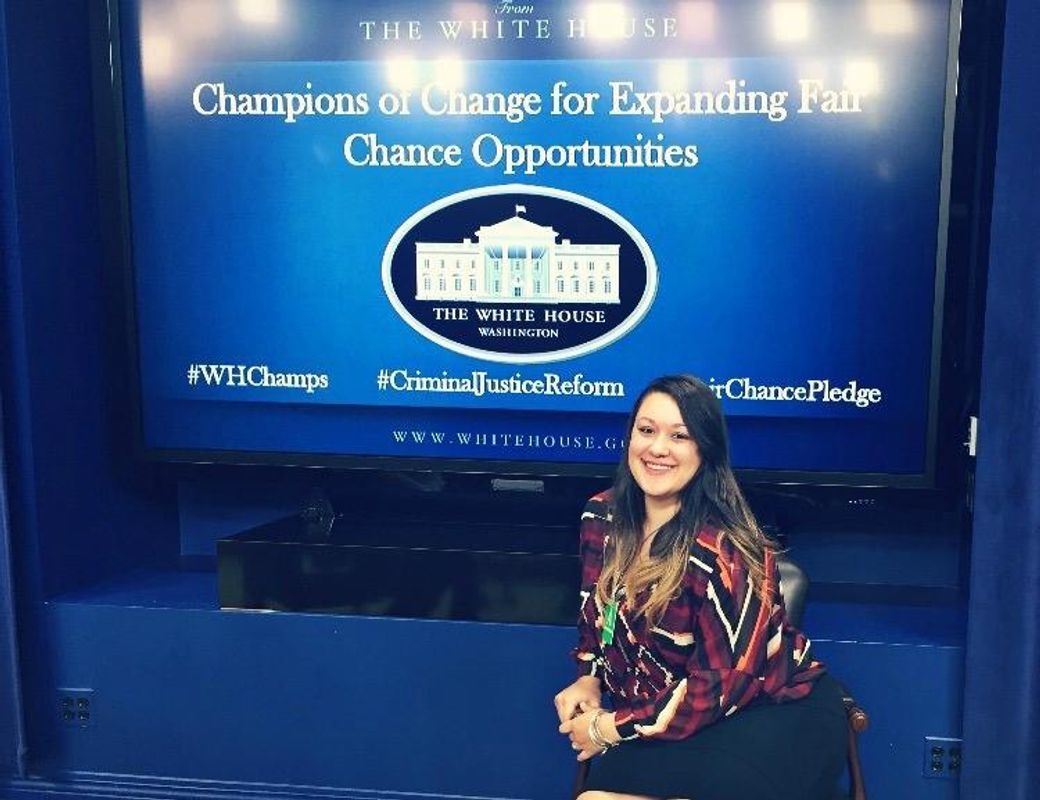 Jenyka Gassnola '17 at Champions for Change