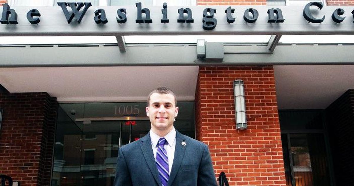 Justin March '14 internship at the Washington Center, Washington, DC
