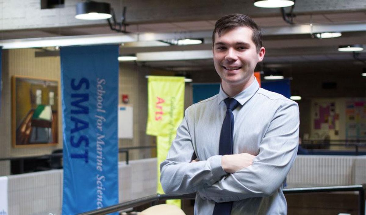 Kevin Delaney, UMass Dartmouth student trustee 2016-2017