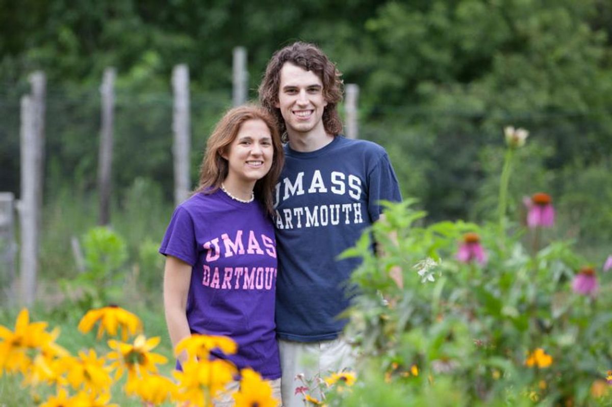 Michael Savaria & Kristina Monteiro, UMassD alumni