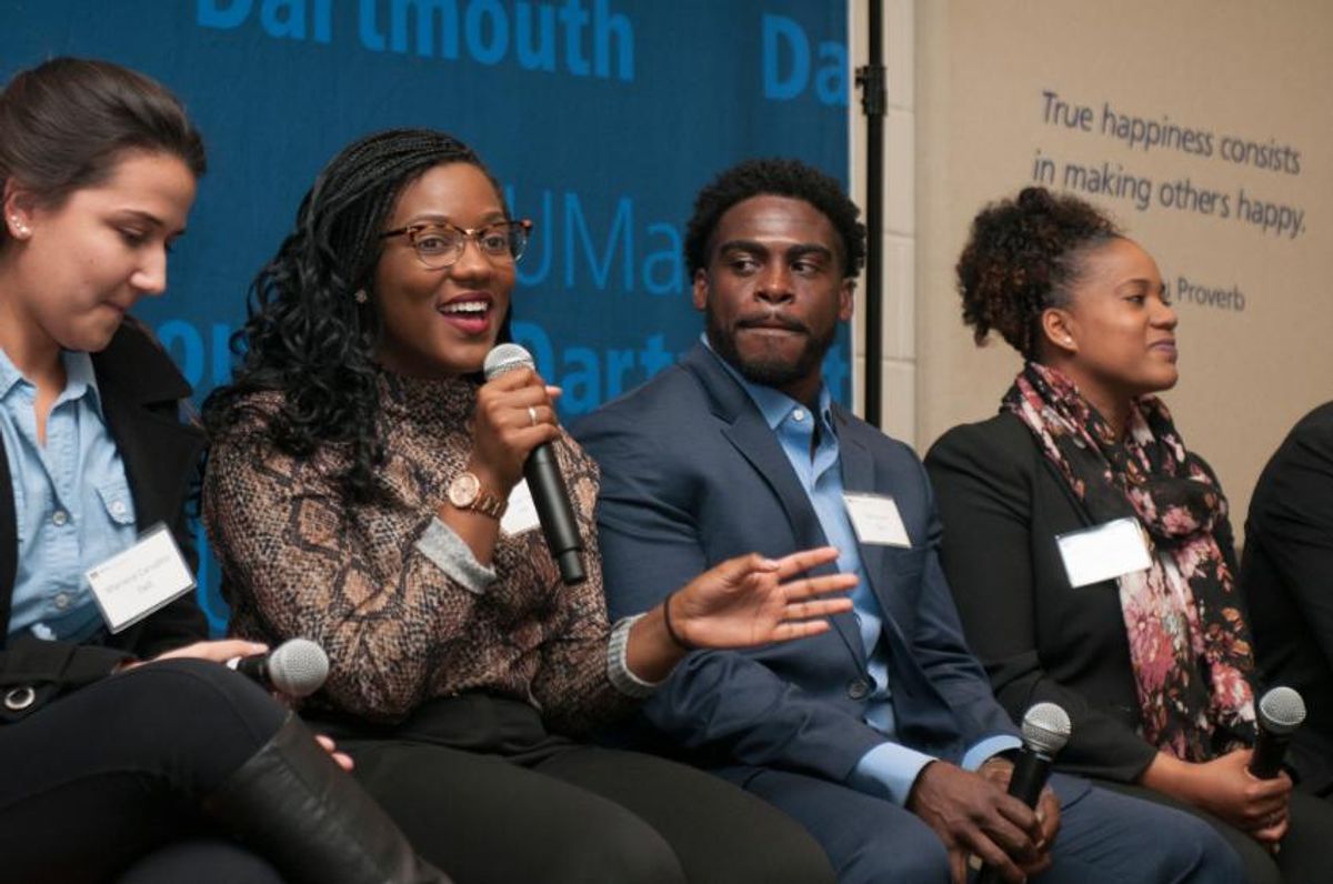 Laodecia “Lala” Fevrier, panelist at Dell EMC recruitment event