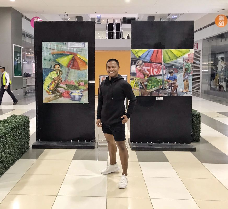 Fine Arts student Bhen Alan
