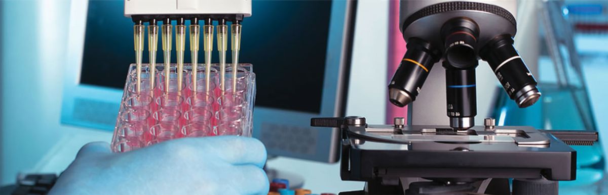 Microscope & test tubes