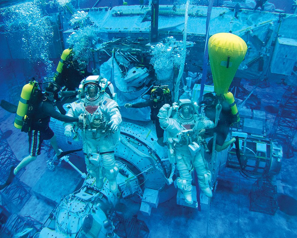 NASA Underwater Training