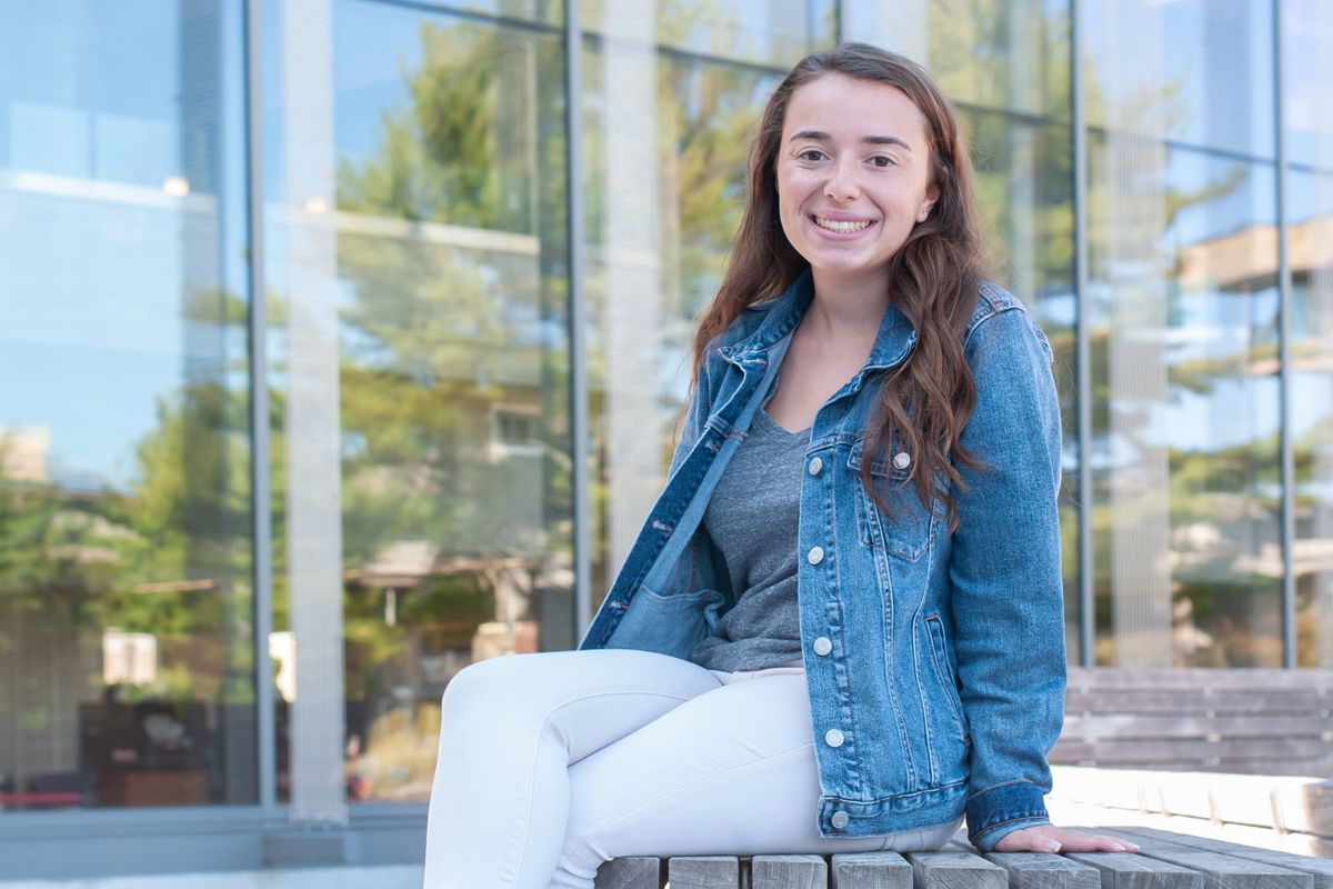 Elyssa Tripp, First recipient of the Hailey Angel Allard Scholarship (2019)