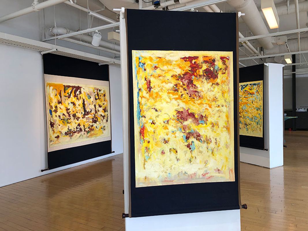 Robert Najlis paintings in gallery
