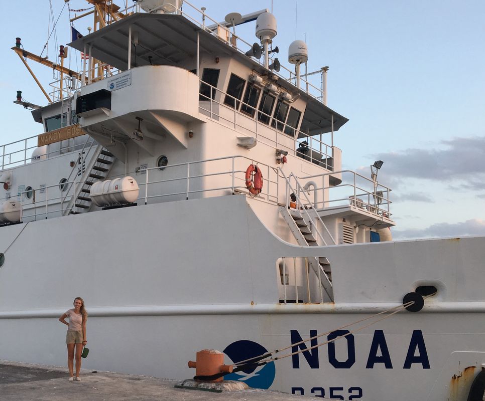 Alanna Mnich with NOAA