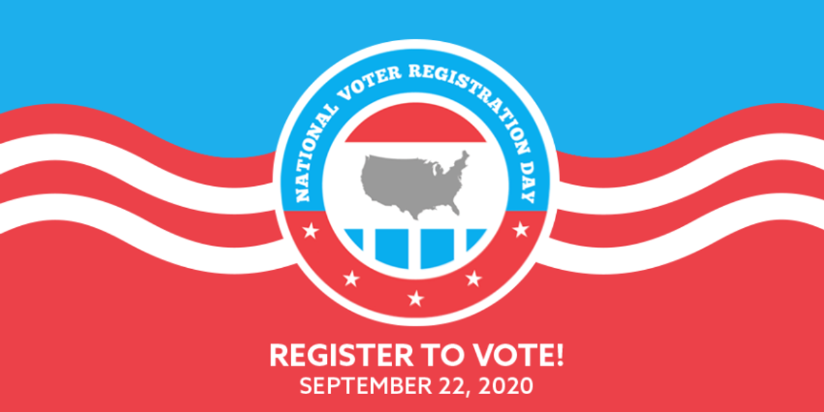 Voter Registration Day Banner