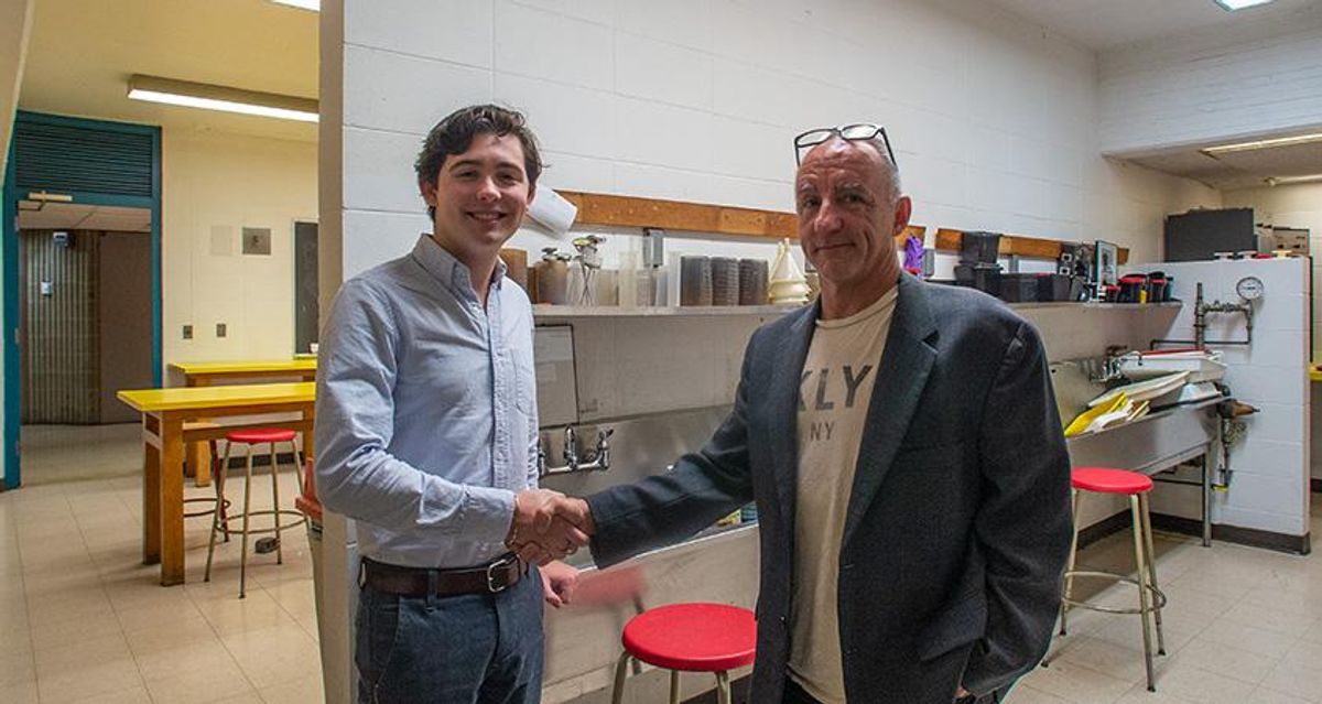 Noah Tavares and Don Wilkinson