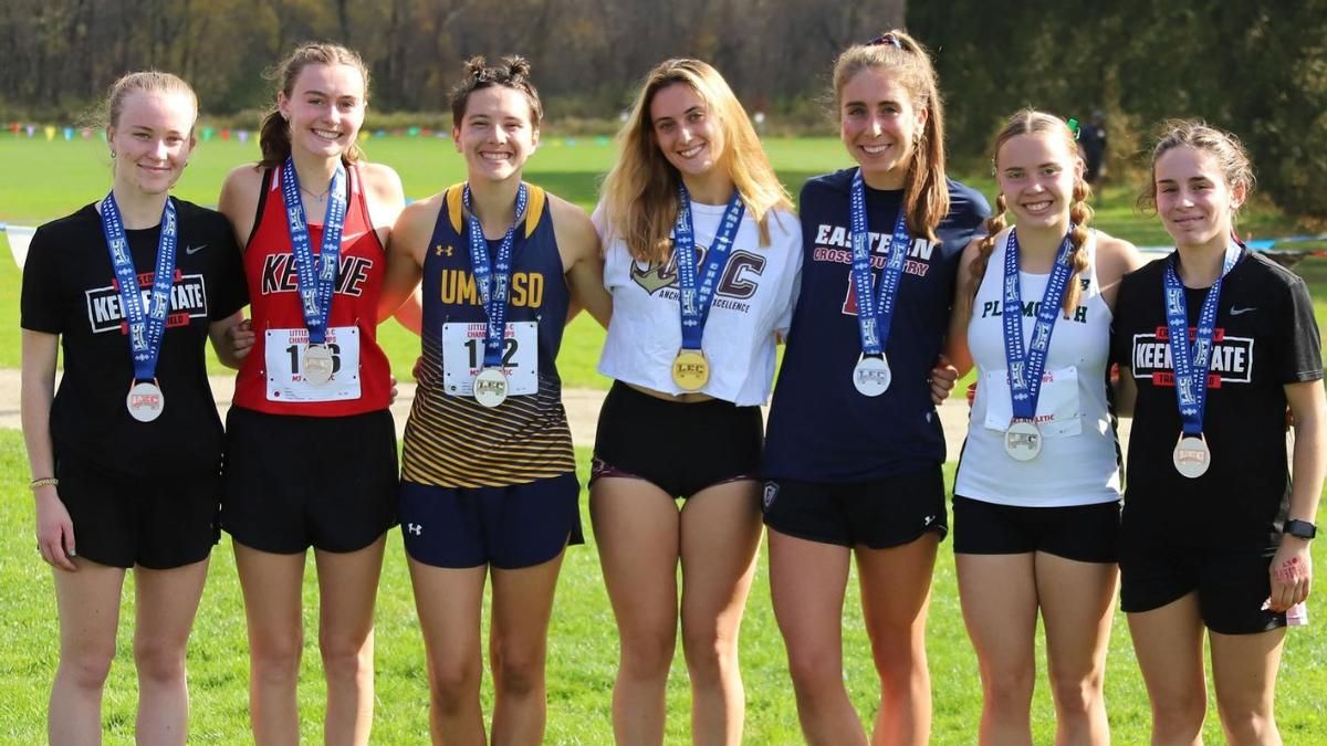 Bee Greenberg and fellow Little East Conference athletes