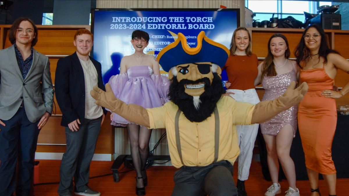 Members of The Torch's Executive Board for the 2023-2024 academic year.