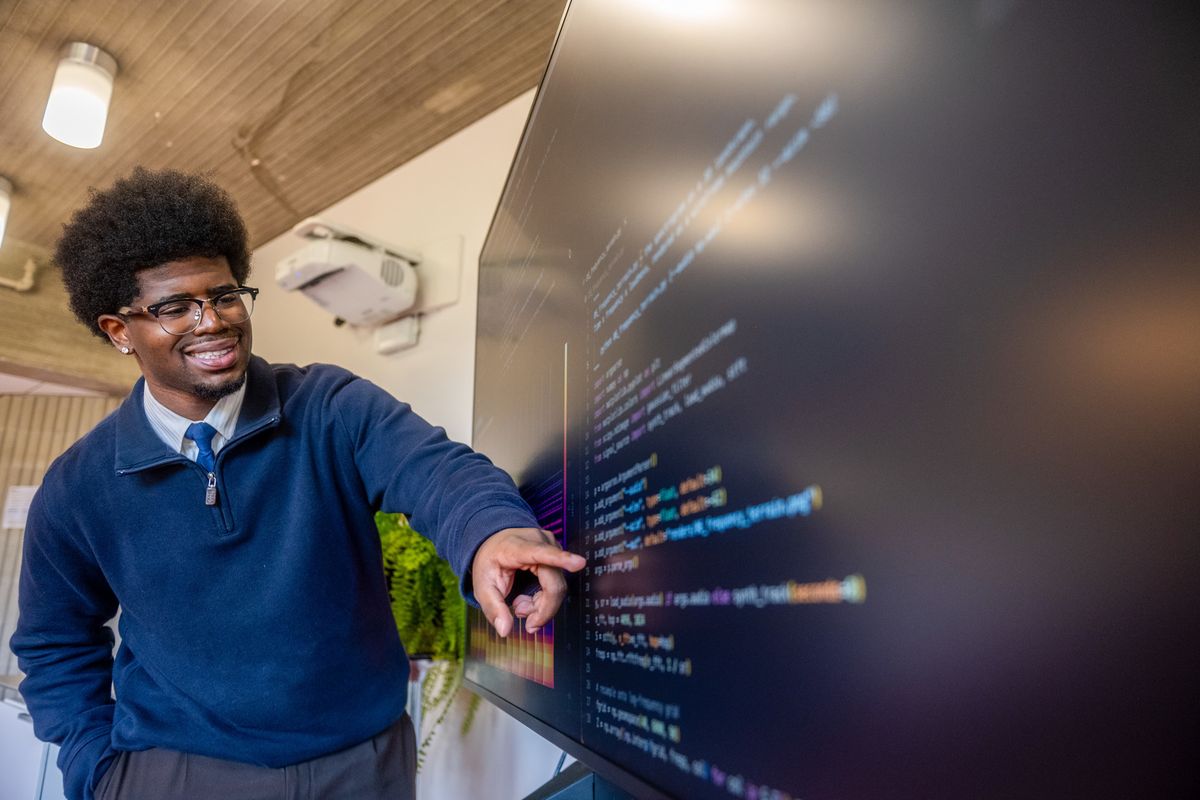 Data science student Ben Dacosta