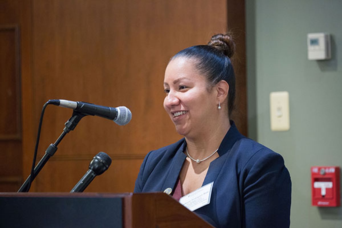 Stephanie Rodriguez-Ruiz at Rappaport Final Dinner