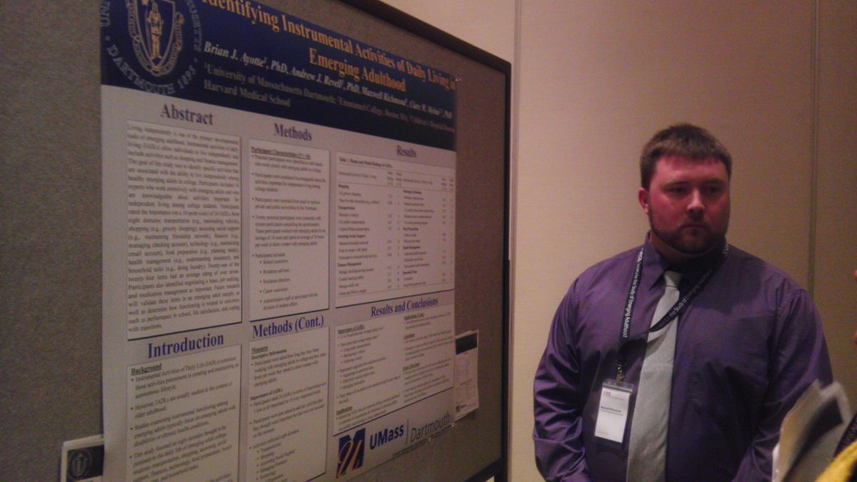 Max Richmond at 5th Conference of Emerging Adulthood
