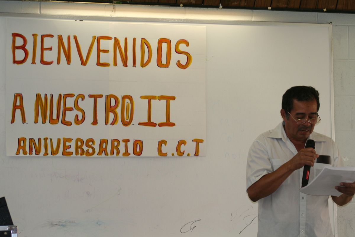 David Rolando Oliva is a Advisory Board member of the Labor Education Center and a worker leader from El Salvador.