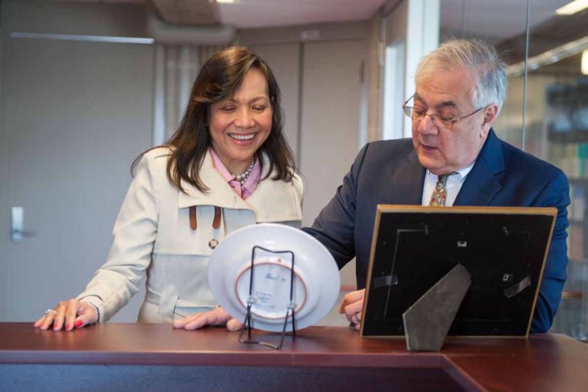 Barney Frank with DG