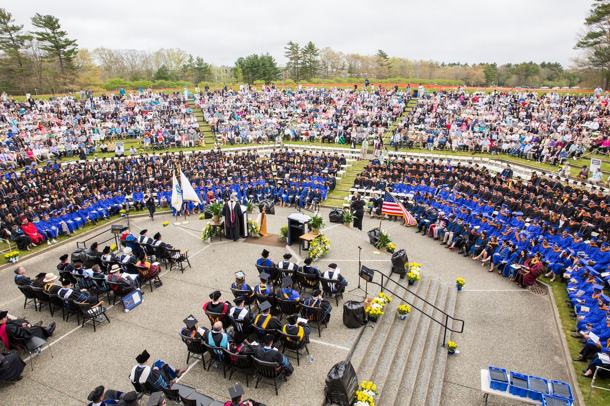 Ampitheater during commencement