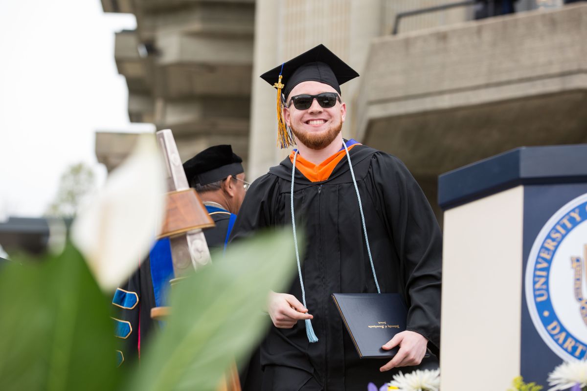 Zachary A at Commencement