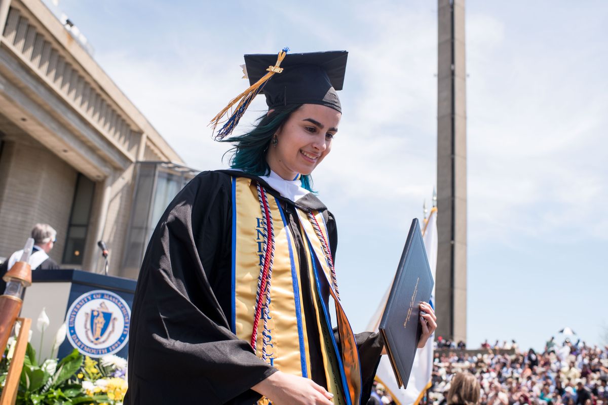 Alyssa N at Commencement