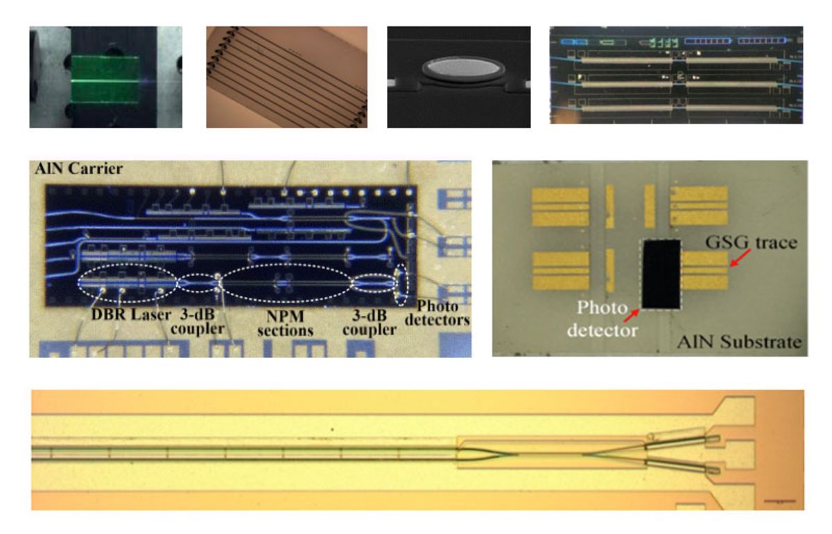 RF Photonics Lab - examples of devices