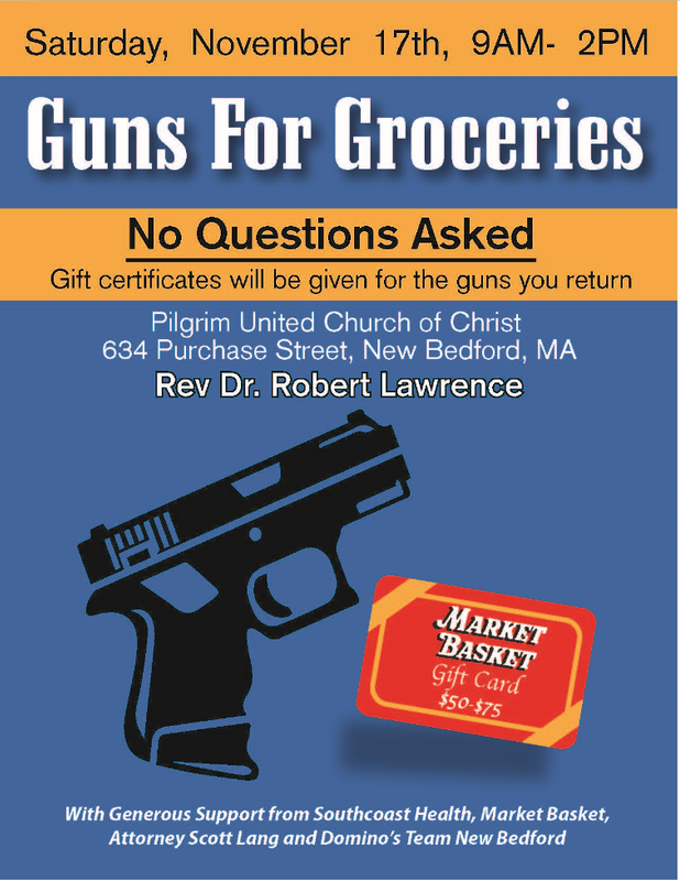 Post for gun giveback program New bedford
