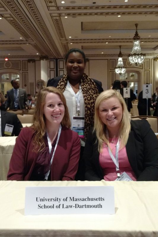Mary McBride, Amanda Quigley, and Jasmine Carnegie at 2016 Annual ABA Conference in San Francisco